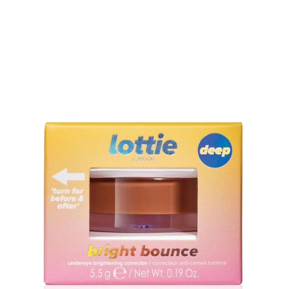 Lottie London Bright Bounce  Under Eye Brightening Corrector  Deep  0.19 Oz